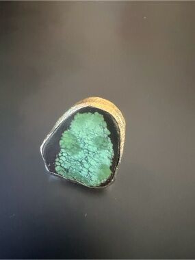 Green Statement Ring - Unbranded